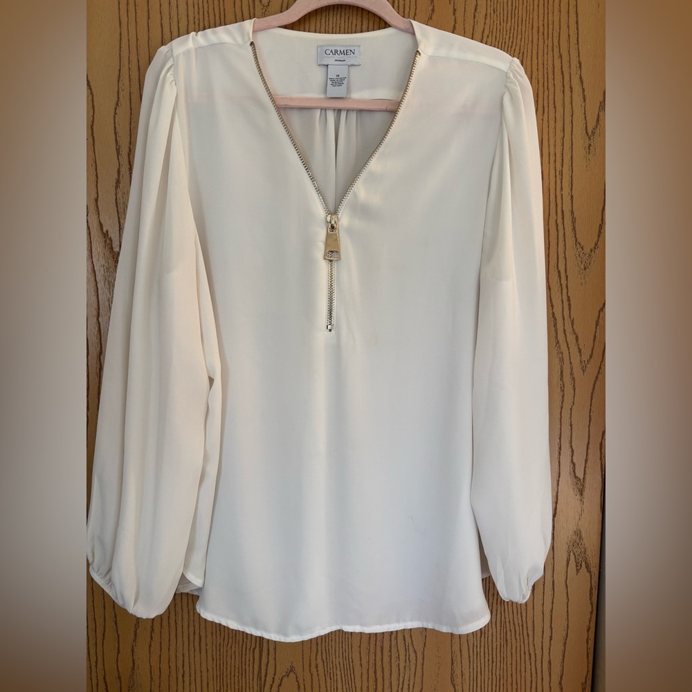 Carmen Zipper Blouse